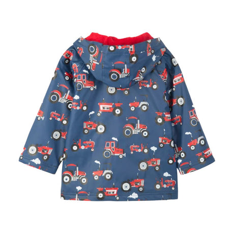 Hatley Red Farm Tractors Raincoat - Age 6