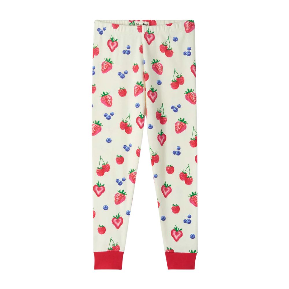Hatley Summer Berries Cotton Pajama Set - Age 5