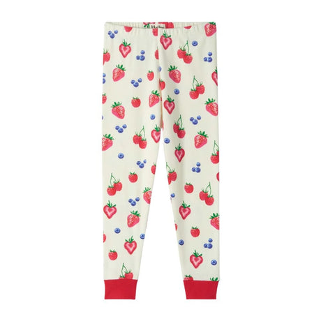 Hatley Summer Berries Cotton Pajama Set - Age 3 - Old Railway Line Garden Centre