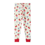 Hatley Summer Berries Cotton Pajama Set - Age 4 - Old Railway Line Garden Centre