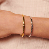 Hot Diamonds 60mm Harlequin Bangle - Gold