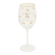 Hearts Design 18th Birthday Wine Glass - Old Railway Line Garden Centre
