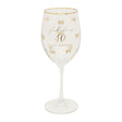 Hearts Design 40th Birthday Wine Glass - Old Railway Line Garden Centre