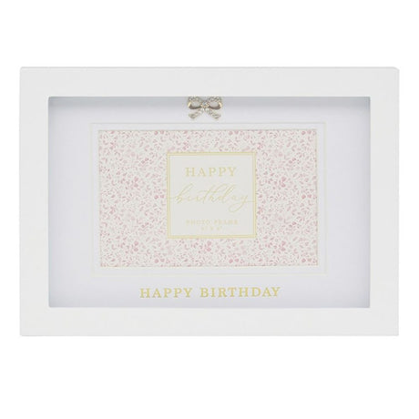 Hearts Design 4x6 Happy Birthday Photo Frame - Old Railway Line Garden Centre