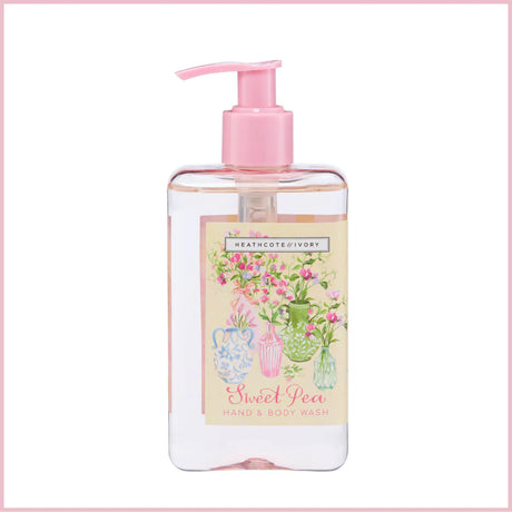 Heathcote & Ivory 250ml Sweet Pea Hand & Body Wash