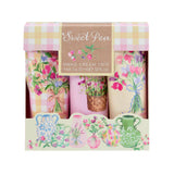 Heathcote & Ivory 30ml Sweet Pea Hand Cream Trio Set
