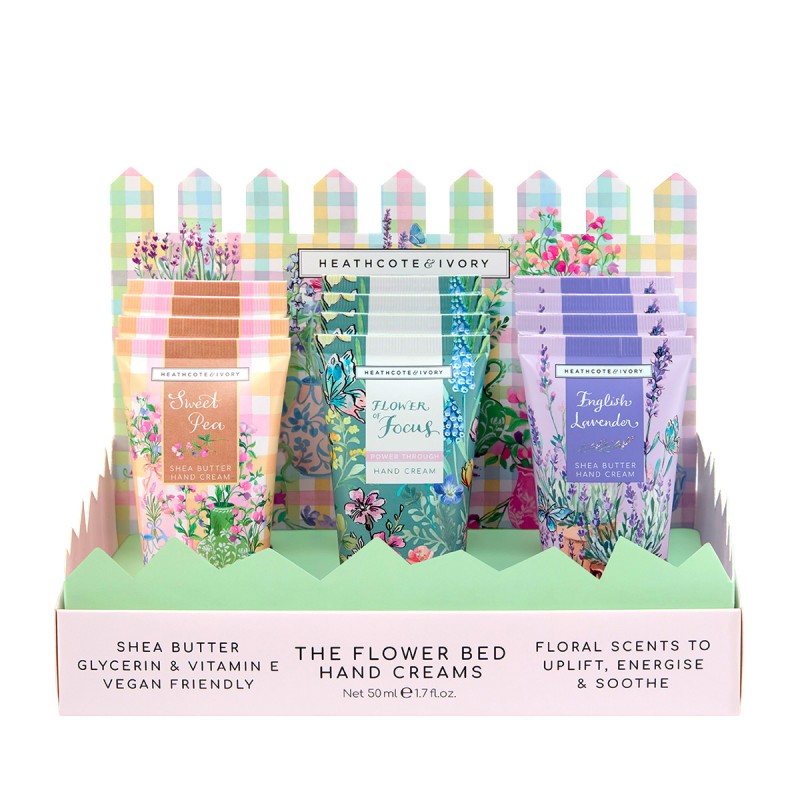 Heathcote & Ivory 50ml  Mixed Florals Hand Creams - (Choice of 3)