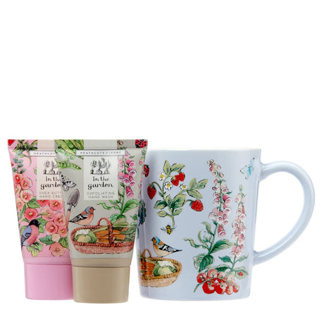 Heathcote & Ivory In The Garden Ceramic Mug Hand Essentials Gift Set