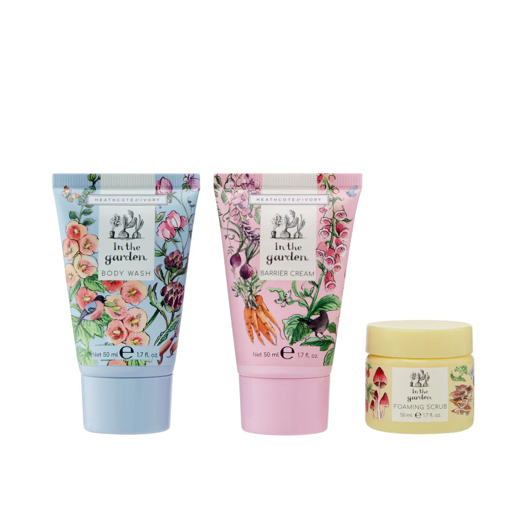 Heathcote & Ivory In The Garden The Soothe & Scrub Hut Gift Set