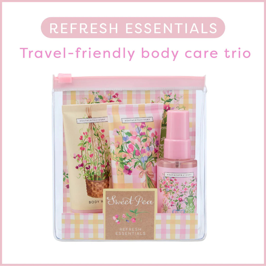 Heathcote & Ivory Sweet Pea Refresh Essentials Gift Set