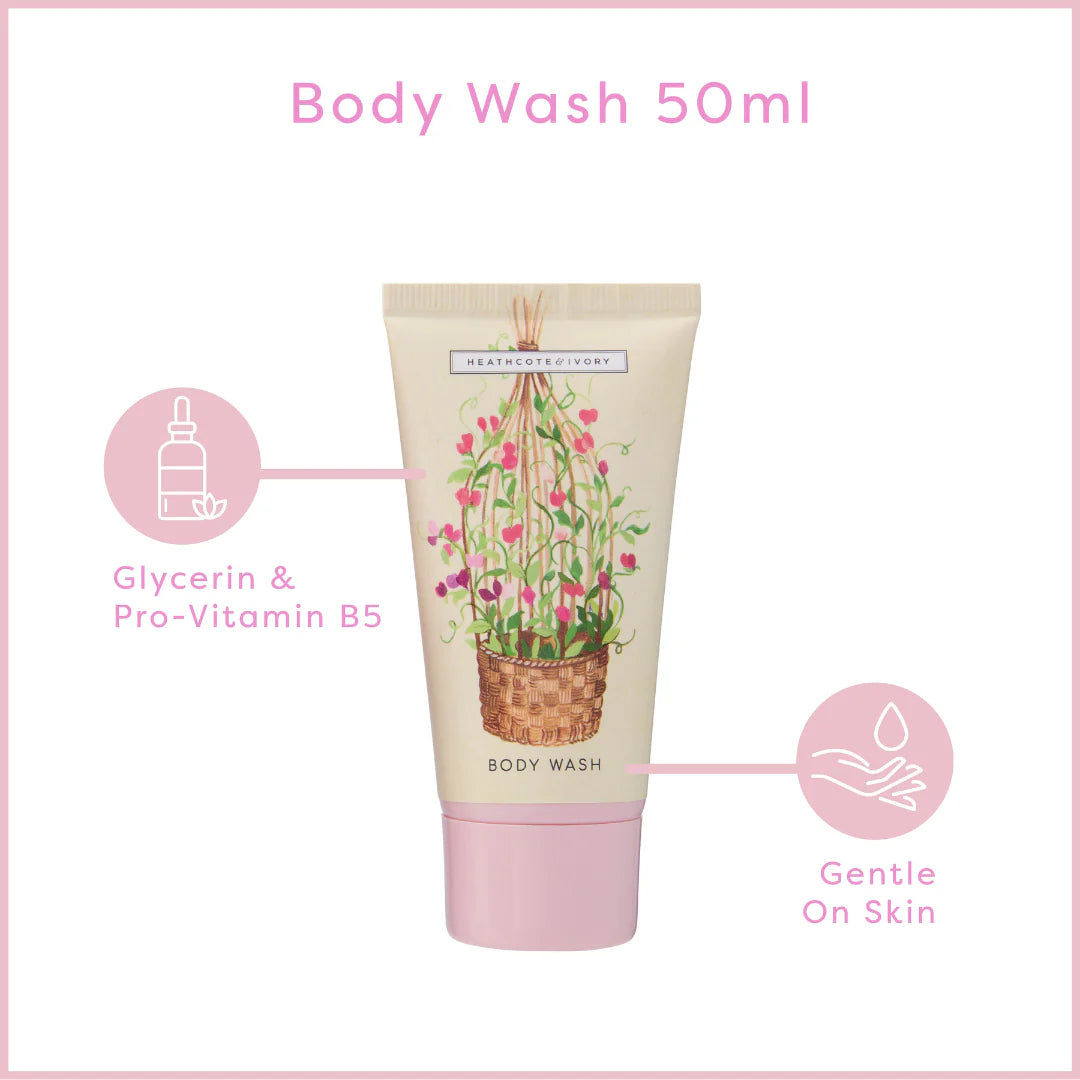 Heathcote & Ivory Sweet Pea Refresh Essentials Gift Set