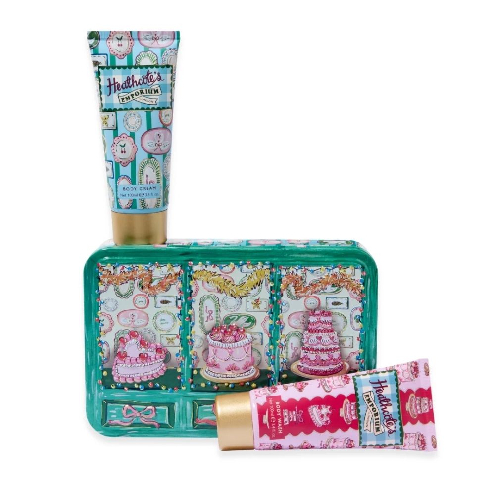 Heathcote & Ivory Vintage Fayre Body Care Tin