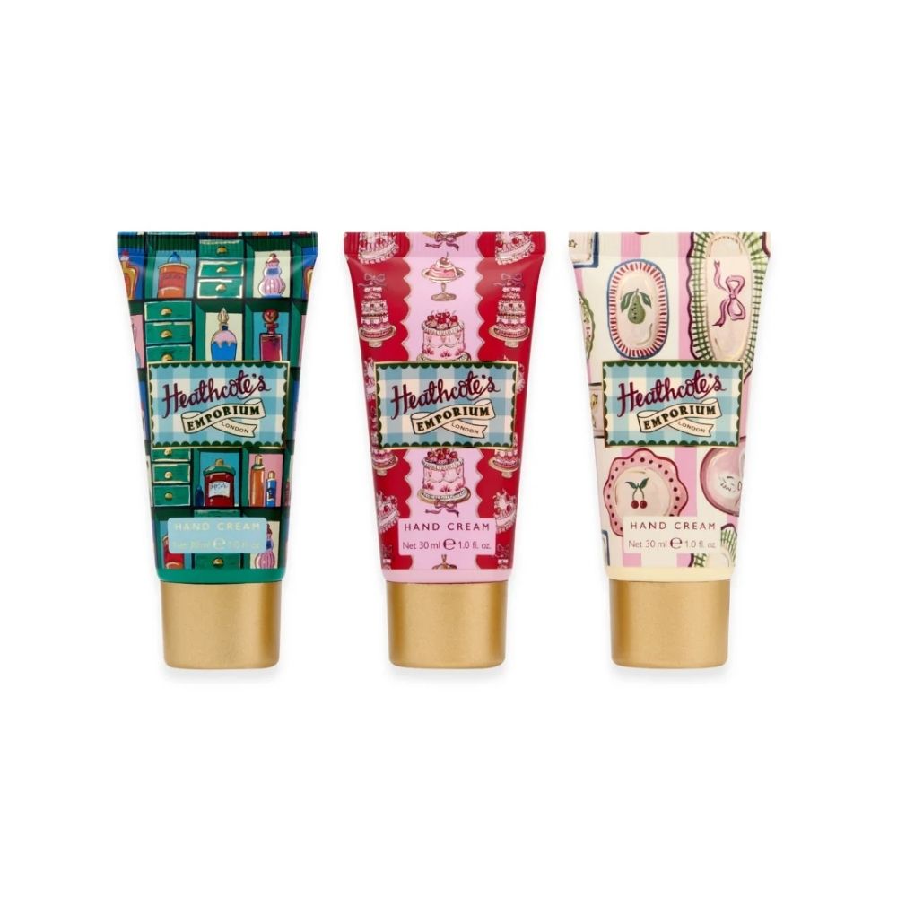 Heathcote & Ivory Vintage Fayre Hand Cream Trio