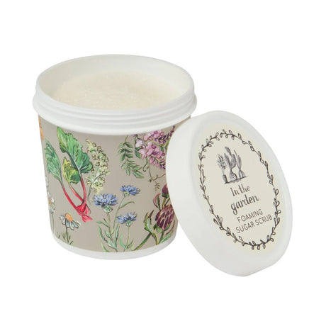Heathcote & Ivory 350g In The Garden Foaming Sugar Scrub - Old Railway Line Garden Centre