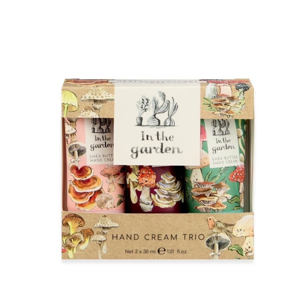 Heathcote & Ivory In The Garden Autumn Hand Cream Trio