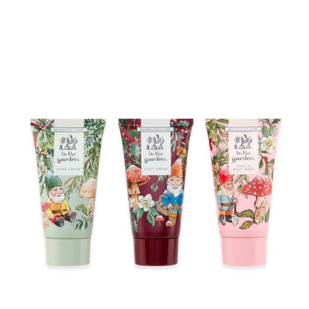 Heathcote & Ivory In The Garden Garden Gnomes Body Care Set