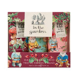 Heathcote & Ivory In The Garden Garden Gnomes Hand Cream Trio