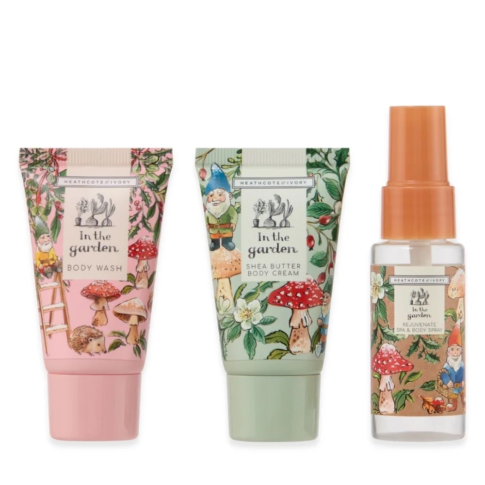 Heathcote & Ivory In The Garden Rejuvenate Travel Set
