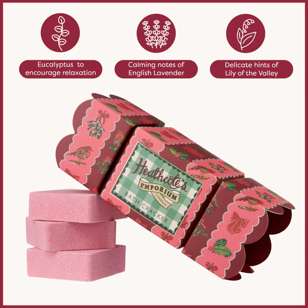 Heathcote's Emporium Bath Fizzer Cracker Set
