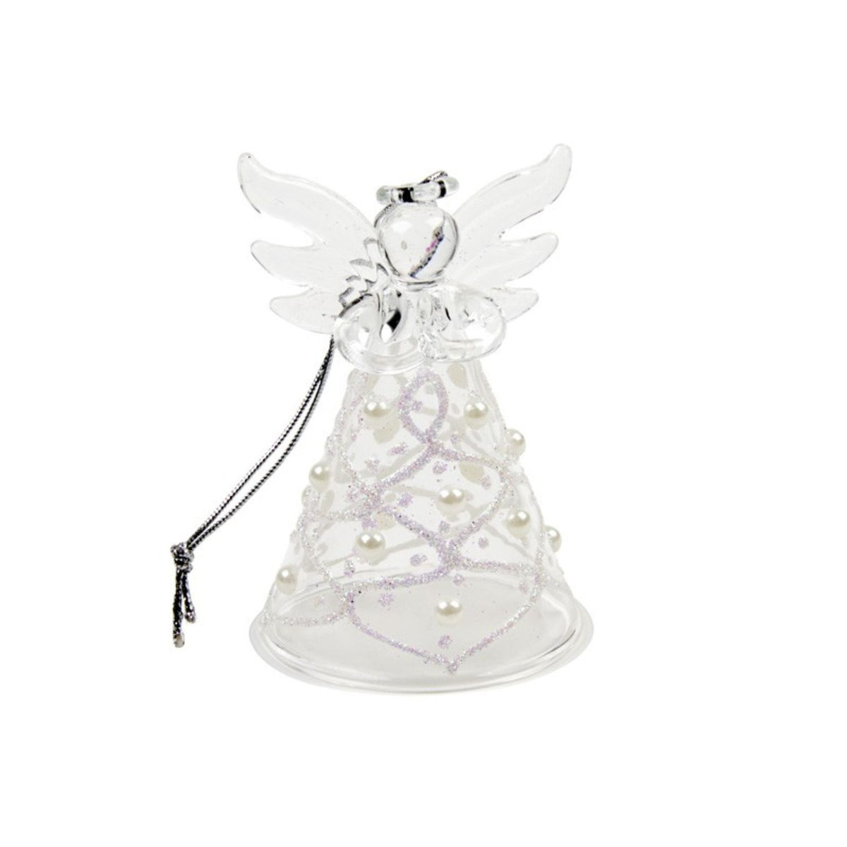 Heaven Sends 8cm Glass Hanging Angel