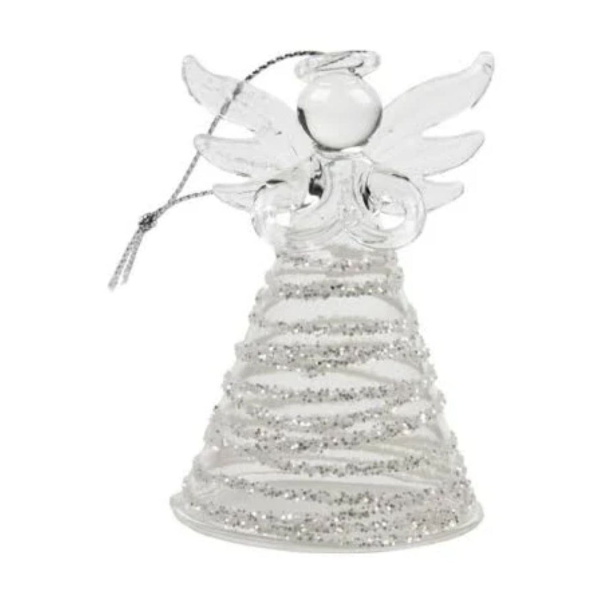 Heaven Sends Small Glass Hanging Angel