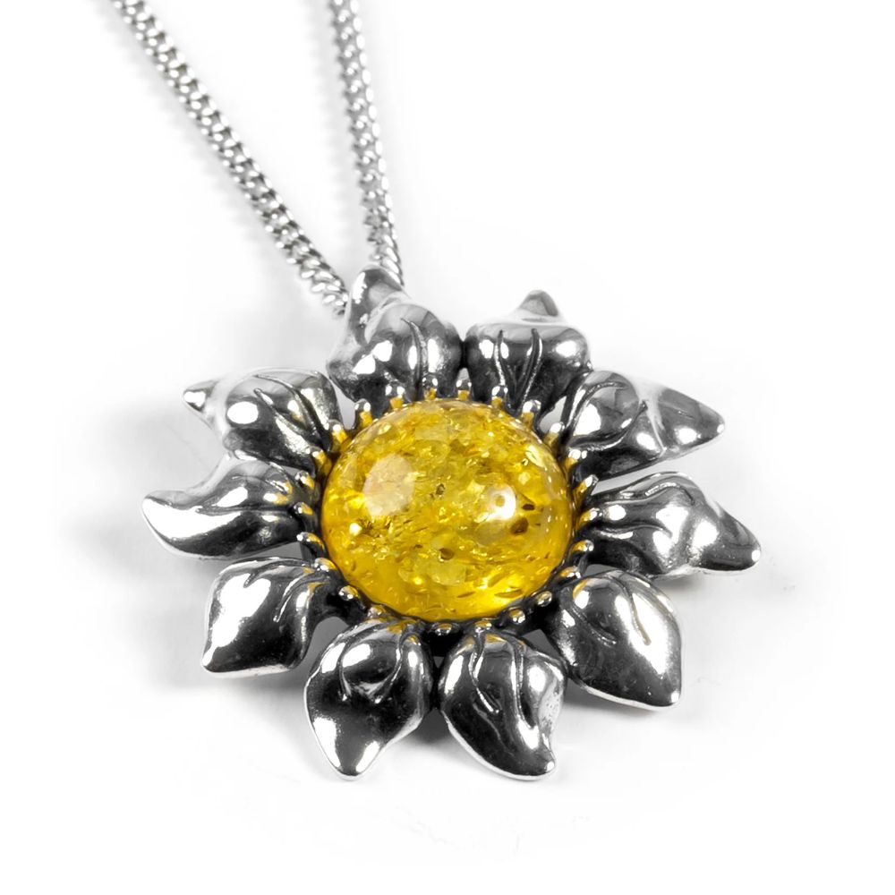Henryka Blooming Sunflower Necklace