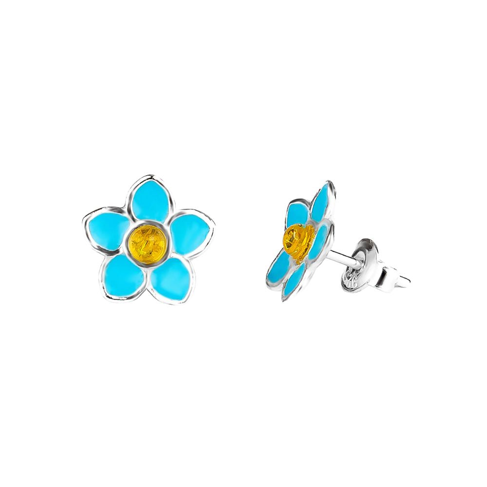 Henryka Forget Me Not Stud Earrings