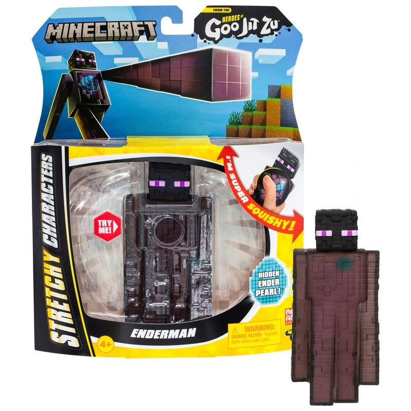 Heroes of Goo Jit Zu Minecraft Hero Pack Enderman Stretch Toy - Old Railway Line Garden Centre