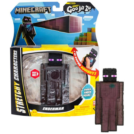 Heroes of Goo Jit Zu Minecraft Hero Pack Enderman Stretch Toy - Old Railway Line Garden Centre
