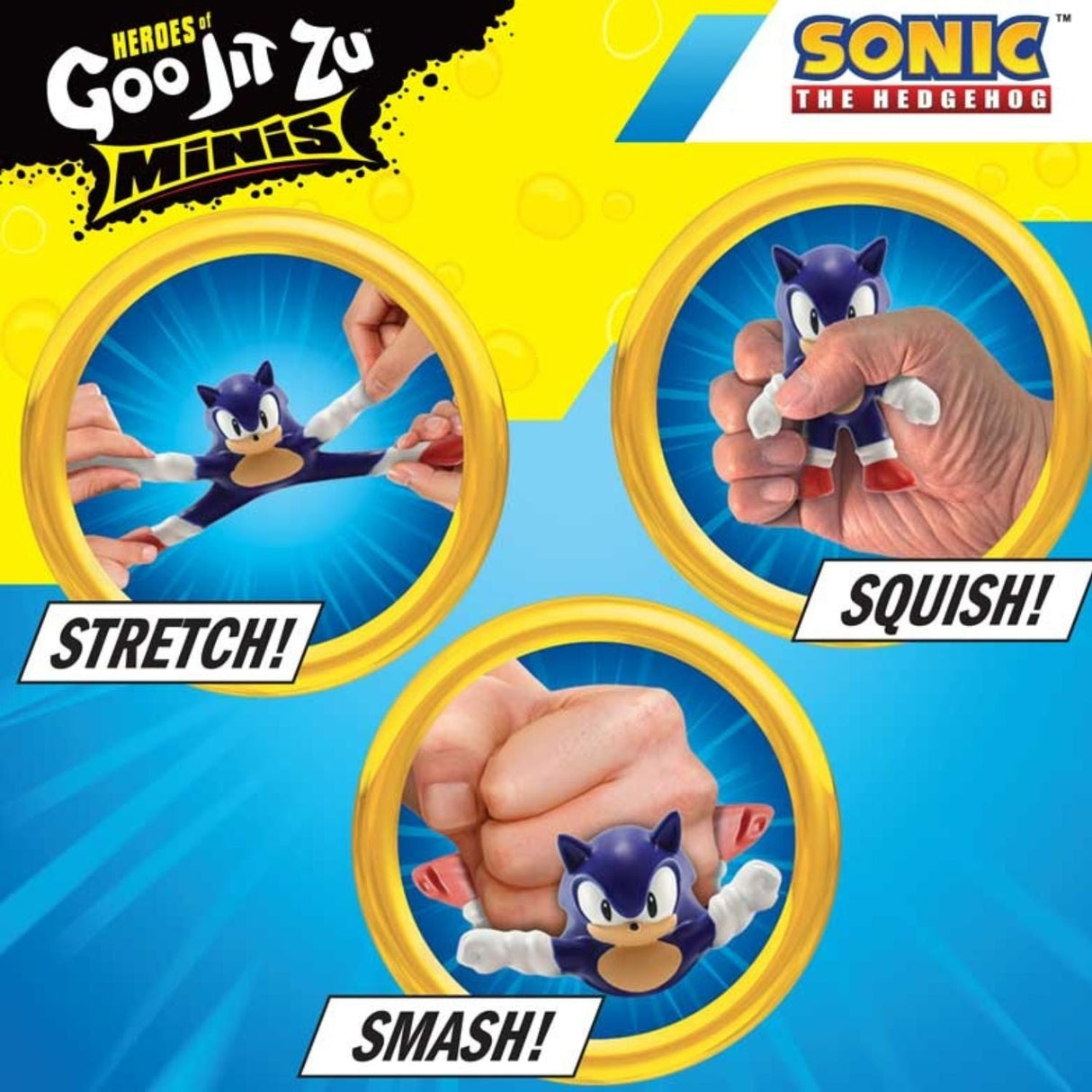 Heroes of Goo Jit Zu S4 Sonic Mini Toys (Choice of 6) - Old Railway Line Garden Centre