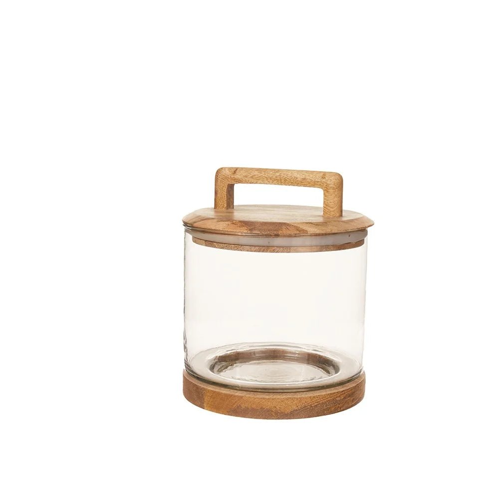 Hogewoning 20cm Clear Domincal Jar - 704224 - Old Railway Line Garden Centre