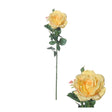 Hogewoning 66cm Yellow Ireland Rose Artificial Flower Stem - 361523 - Old Railway Line Garden Centre