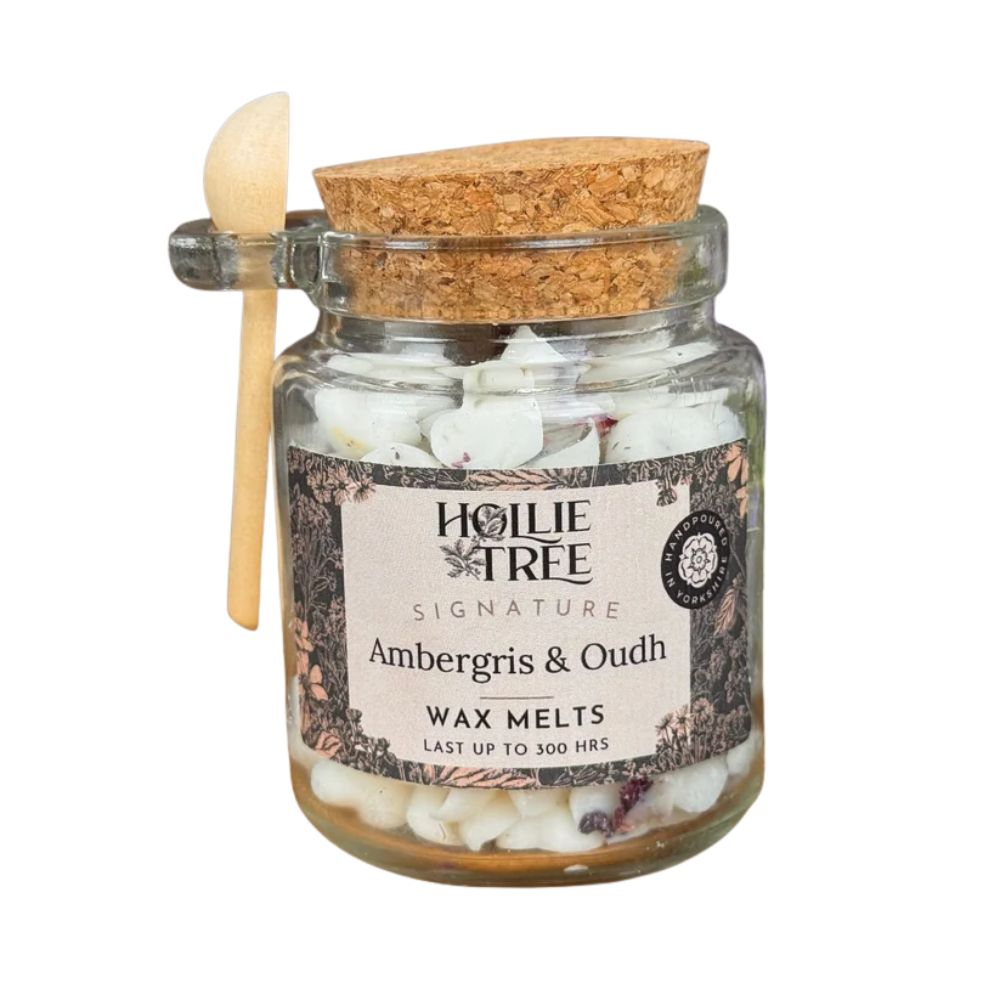 Hollie Tree Melting Pot Wax Melts Ambergris & Oudh