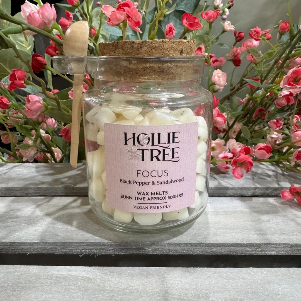 Hollie Tree Melting Pot Wax Melts Black Pepper & Sandalwood