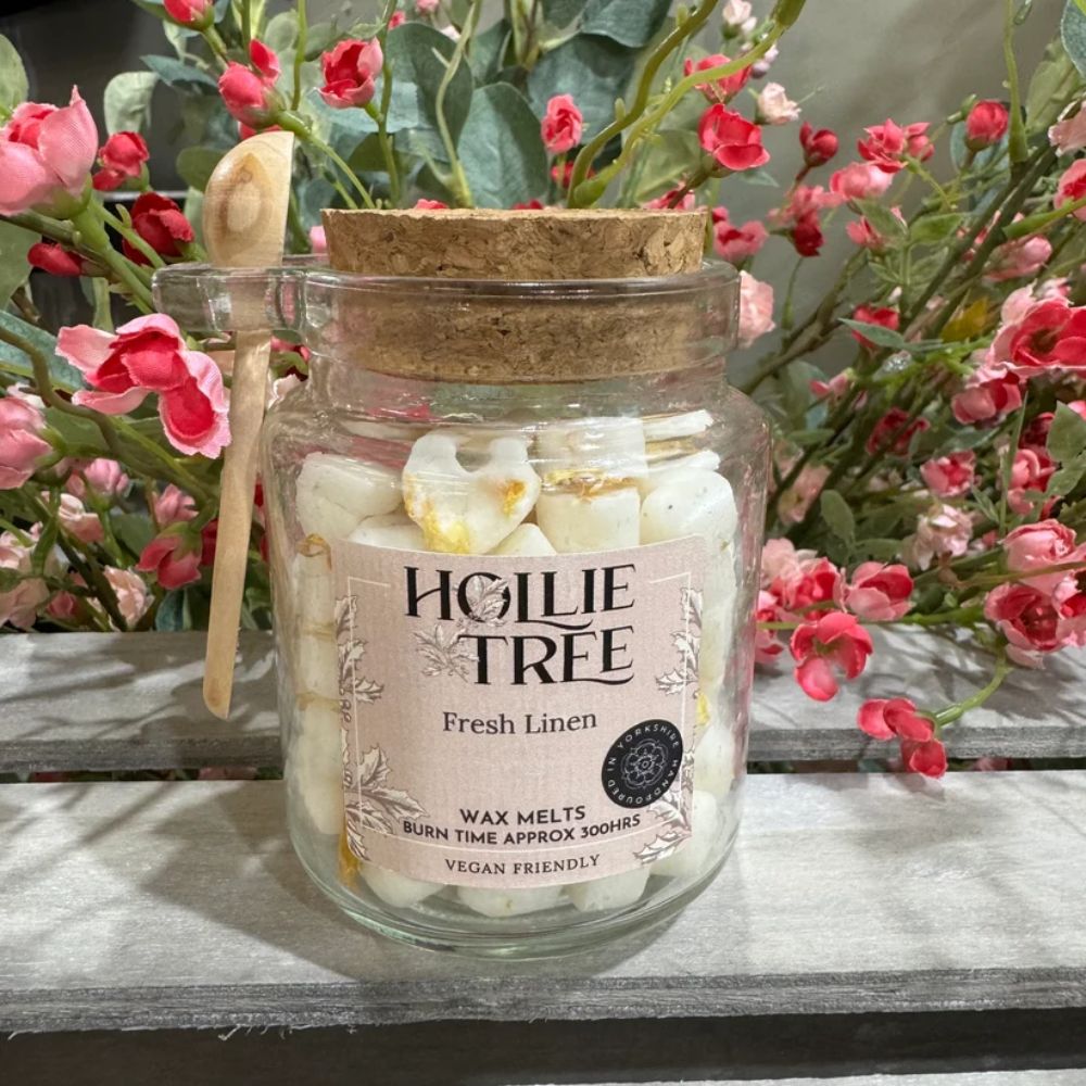 Hollie Tree Melting Pot Wax Melts Fresh Linen