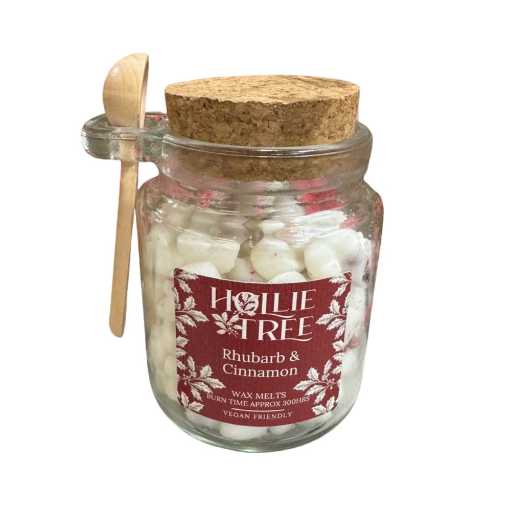 Hollie Tree Melting Pot Wax Melts Rhubarb & Cinnamon