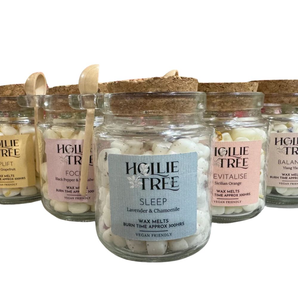 Hollie Tree Melting Pot Wax Melts Seasalt & Sage