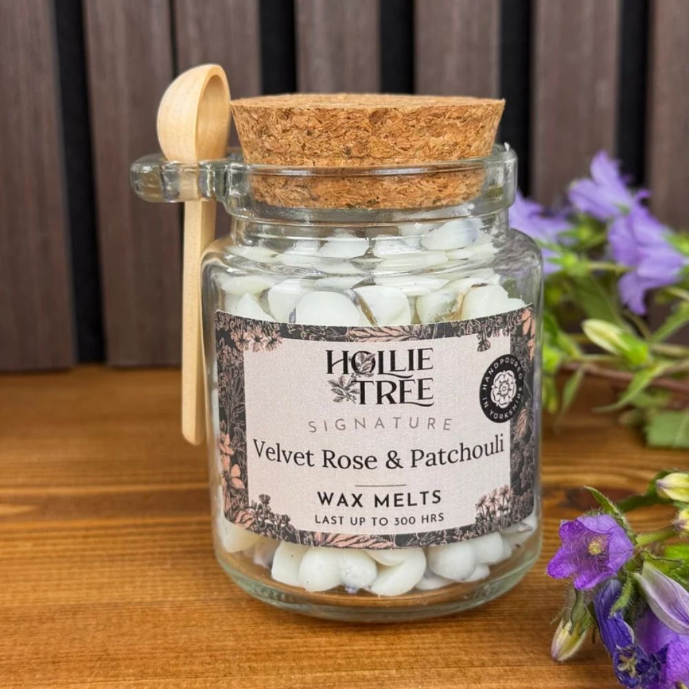 Hollie Tree Melting Pot Wax Melts Velvet Rose & Patchouli