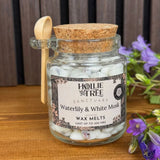 Hollie Tree Melting Pot Wax Melts Waterlily & White Musk