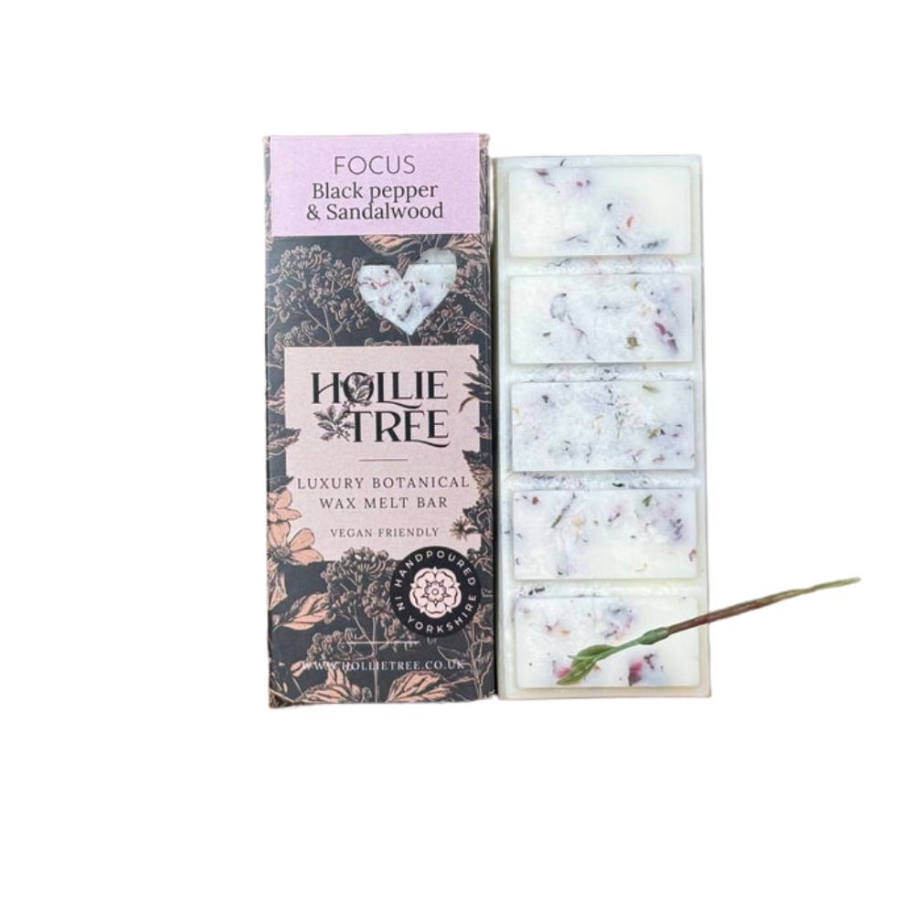Hollie Tree Wax Melt Bars Black Pepper & Sandalwood