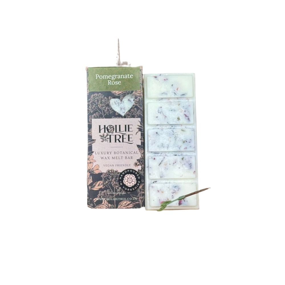 Hollie Tree Wax Melt Bars Pomegranate Rose