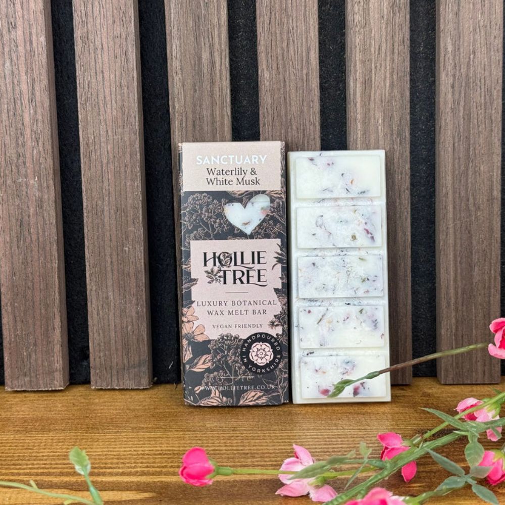 Hollie Tree Wax Melt Bars Waterlily & White Musk