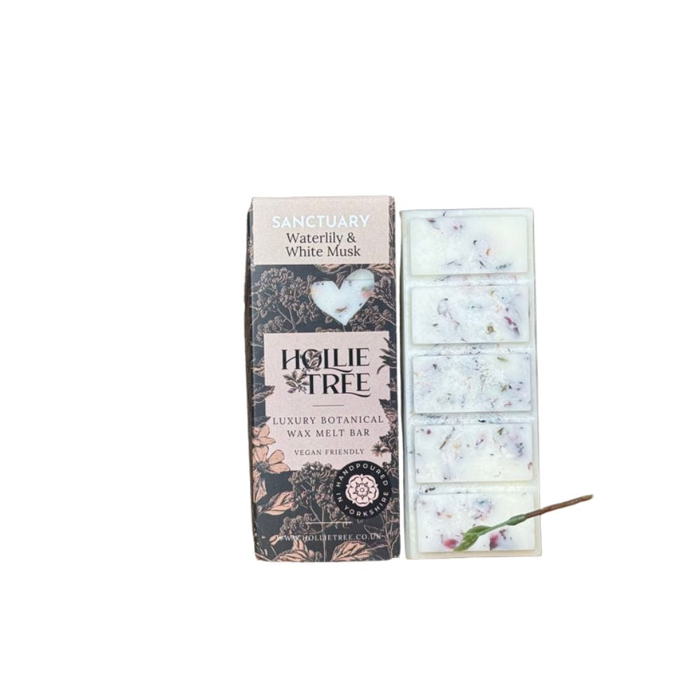 Hollie Tree Wax Melt Bars Waterlily & White Musk