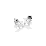 Hot Diamonds 10mm Amulet Star Stud Earrings - Silver