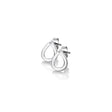 Hot Diamonds 10mm Amulet Teardrop Earrings -Silver - Old Railway Line Garden Centre