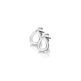 Hot Diamonds 10mm Amulet Teardrop Earrings -Silver