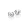Hot Diamonds 10mm Hexagon Earrings - Silver - Old Railway Line Garden Centre