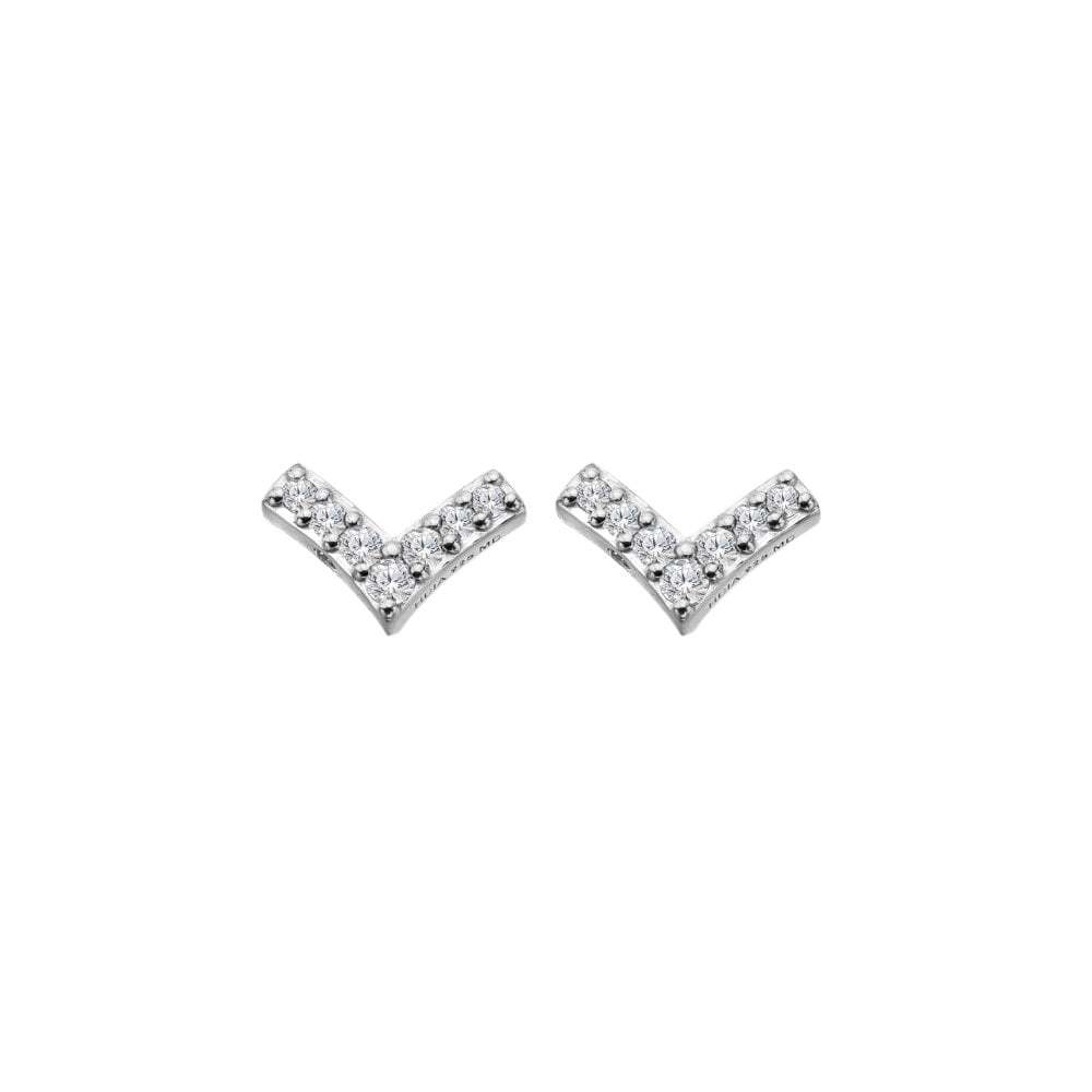 Hot Diamonds 11mm Lustre Earrings - Silver