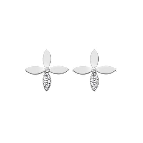 Hot Diamonds 15mm Eden Stud Earrings - Silver