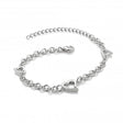 Hot Diamonds 24cm Warm Heart Bracelet - Silver - Old Railway Line Garden Centre